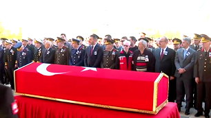 Şehit Albay Sayit Gökgöz için cenaze töreni düzenlendi