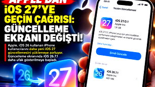 Apple'dan Iphone kullanıcılarına Ios 27 çağrısı