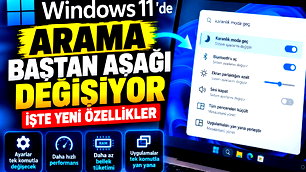 Windows 11'in arama sistemi tamamen yenileniyor