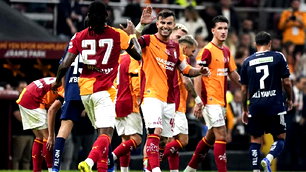 Galatasaray 3 puanı 3 golle aldı