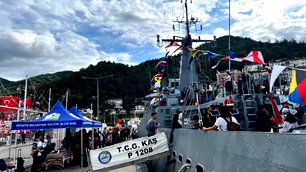TCG Kaş gemisi 29 Ekim'de Fethiye Limanı'nda ziyarete açıldı