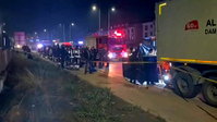 Bandırma'da park halindeki TIR'a çarpan motosikletin sürücüsü öldü