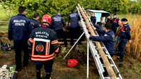 Malatya'da 30 metrelik su kuyusuna düşen kadını itfaiye kurtardı