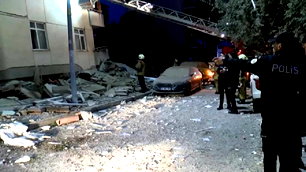 İstanbul Maltepe'de 6 katlı bina çöktü