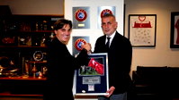 Hacıosmanoğlu, Montella ile vedalaştı