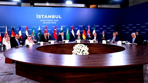 İstanbul'da bir araya gelen 8 ülkeden ortak bildiri