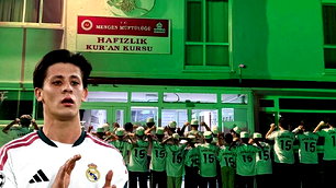 Arda Güler'den hafızlık öğrencilerine imzalı forma jesti