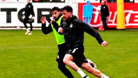 Beşiktaş, Trabzonspor deplasmanı hazırlıklarına başladı