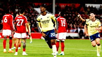 Arsenal deplasmanda Nottingham Forest'ı tek golle geçti
