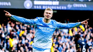 Haaland'dan iki gol: Manchester City, Ipswich'i 3-2 yendi