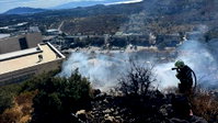 Bodrum'da makilik alanda çıkan yangın söndürüldü