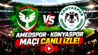 Amedspor, Konyaspor'u konuk ediyor: Ev sahibi 3. sırada