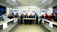 Vali Gül, Sarıyer'de AFAD Afet Koordinasyon Tırı'nı ziyaret etti