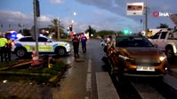 Manavgat'ta kamyon kırmızı ışıkta bekleyen araçlara çarptı: 2 yaralı