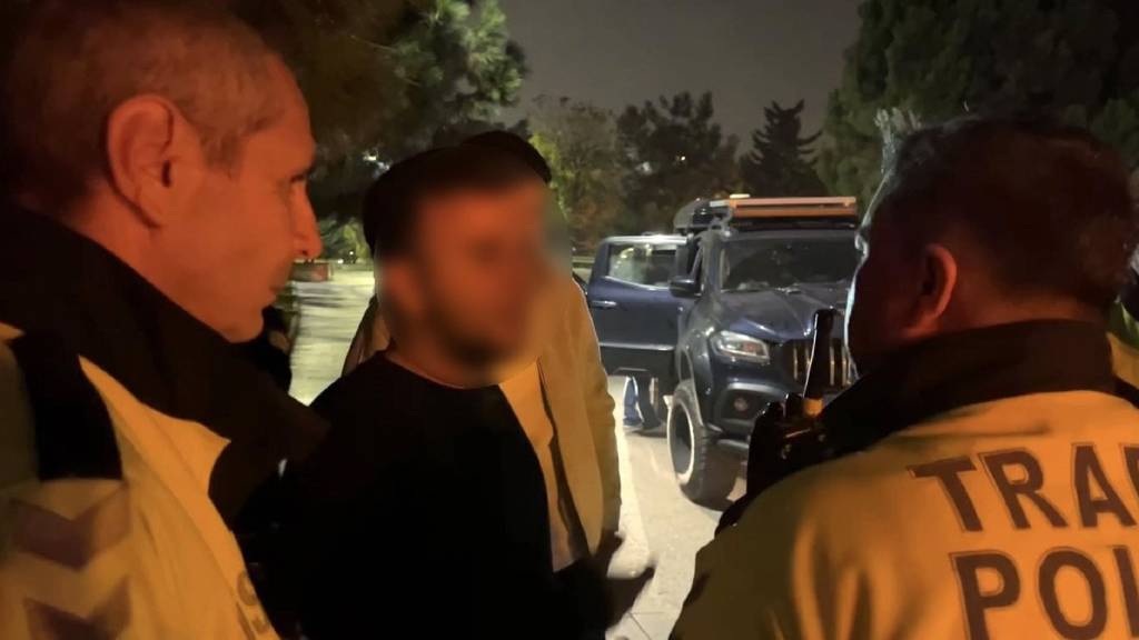 Alkollü çıkan sürücü alkolmetreyle iddialaştı: Alkol içmedim