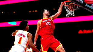 Alperen Şengün'den "double-double": Rockets, Hawks'ı yendi