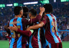 Trabzonspor, Hearts'ı 2-0 yendi: Konferans Ligi'nde 2'de 2
