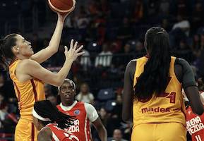 Galatasaray, EuroLeague Women'da Kızılyıldız'a 78-68 yenildi