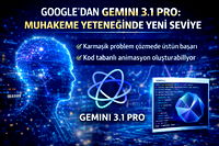 Google gemini 3.1 pro tanıtıldı
