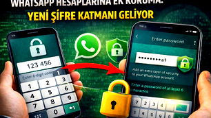 Whatsapp hesaplarına ek koruma sistemi