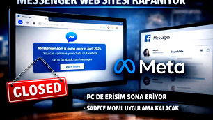 META, Messenger web sitesini kapatıyor