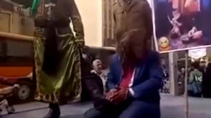 İran'da Trump'ın idamı sahnelendi