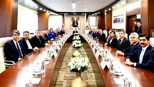 Akın Gürlek, ,HSK'da ilk toplantısını gerçekleştirdi