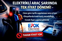 Elektrikli araç şarjında tek fiyat dönemi