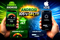 Android web performansında zirveye çıktı