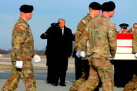 Hayatını kaybeden Amerikan askerleri ülkeye döndü