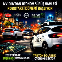 NVDIA'dan otonom sürüş hamlesi