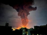 Tahran, gece boyu bombardıman altında kaldı