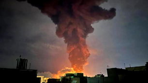 Tahran, gece boyu bombardıman altında kaldı