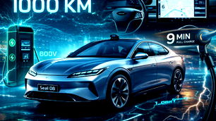 BYD, Seal 08 tanıtıldı: 1000km menzil