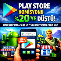 Gogle play store komisyonunu düşürdü