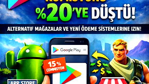 Gogle play store komisyonunu düşürdü