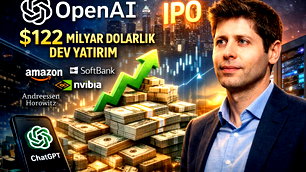 Open AI'dan 122 milyar dolarlık yatırım