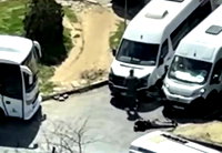 İsrail Başkonsolosluğu önünde olay