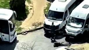 İsrail Başkonsolosluğu önünde olay