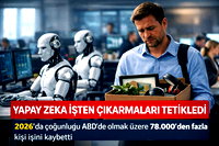 Yapay Zeka 80.000 kişinin işini kaybetmesine neden oldu