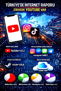 Türkiye'de kullanılan uygulamalar raporu