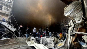 İsrail'den Lübnan'a sert yıkım