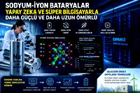 Süper bilgisayarlar için sodyum batarya dönemi