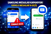 Samsung mesajlar kapanıyor