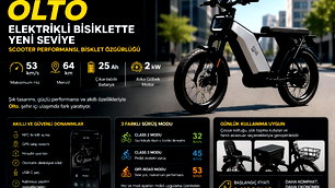 Olto isimli modern bisiklet modeli tanıtıldı
