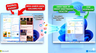 Microsoft'tan Windows 11 için yeni karar