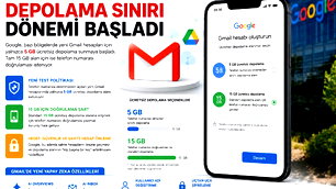 Gmail kullanıcılarına yeni sınır