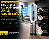 Dyson'dan kameralı "akıllı vantilatör"