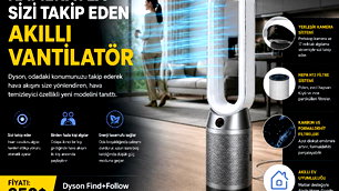 Dyson'dan kameralı "akıllı vantilatör"