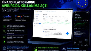 Google Finance Avrupa'da yeni döneme geçti